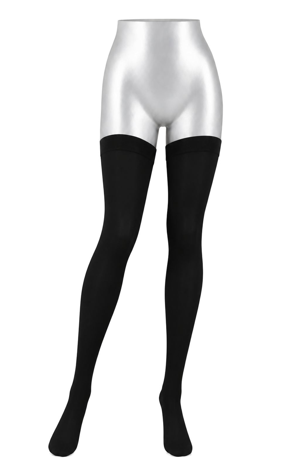 Black Over-the-Knee Socks